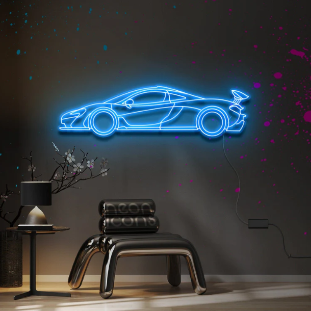 Mclaren P1 Neon Car Sign